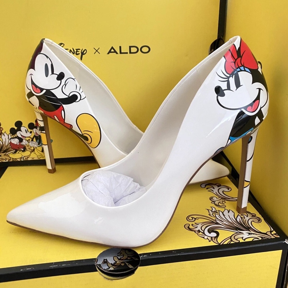 Aldo Women's White Character Heels